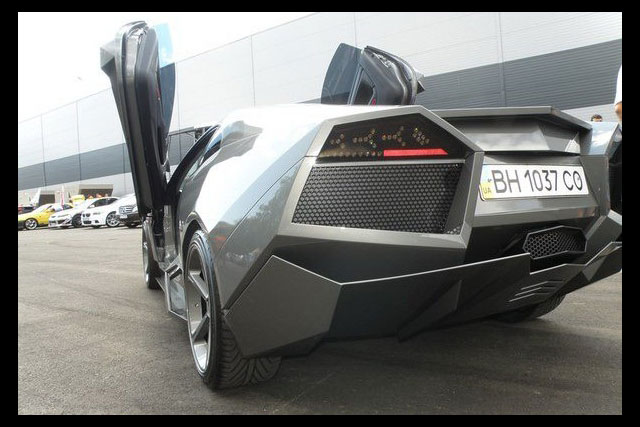 Lamborghini Reventon Mitsubishi Eclipse Eigenbau 2012 (52)