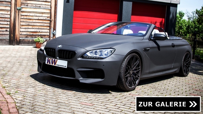 BMW M6 KW Gewindefahrwerk Galerie