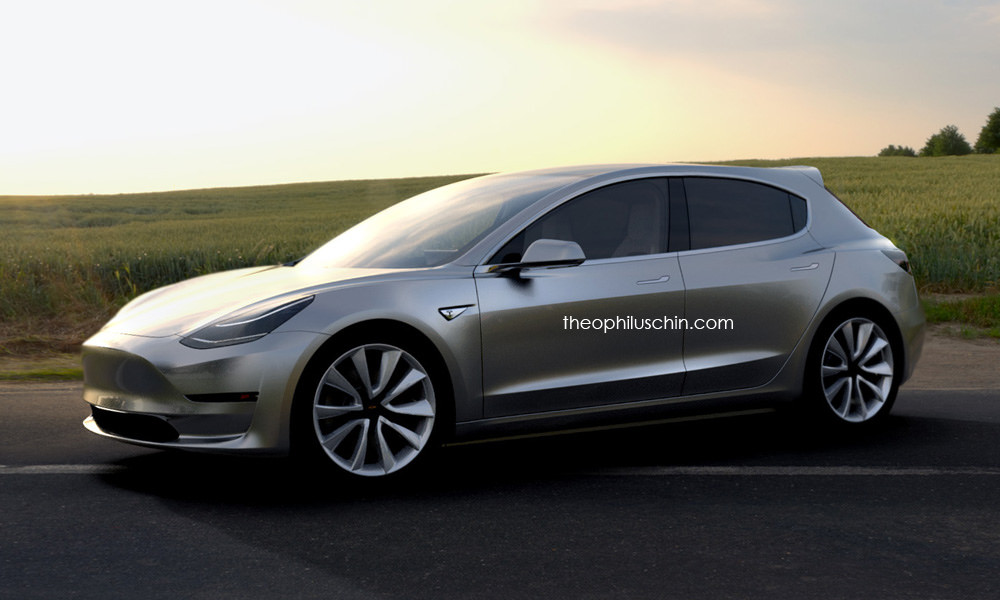 Tesla Model 3 Hatchback 1 image