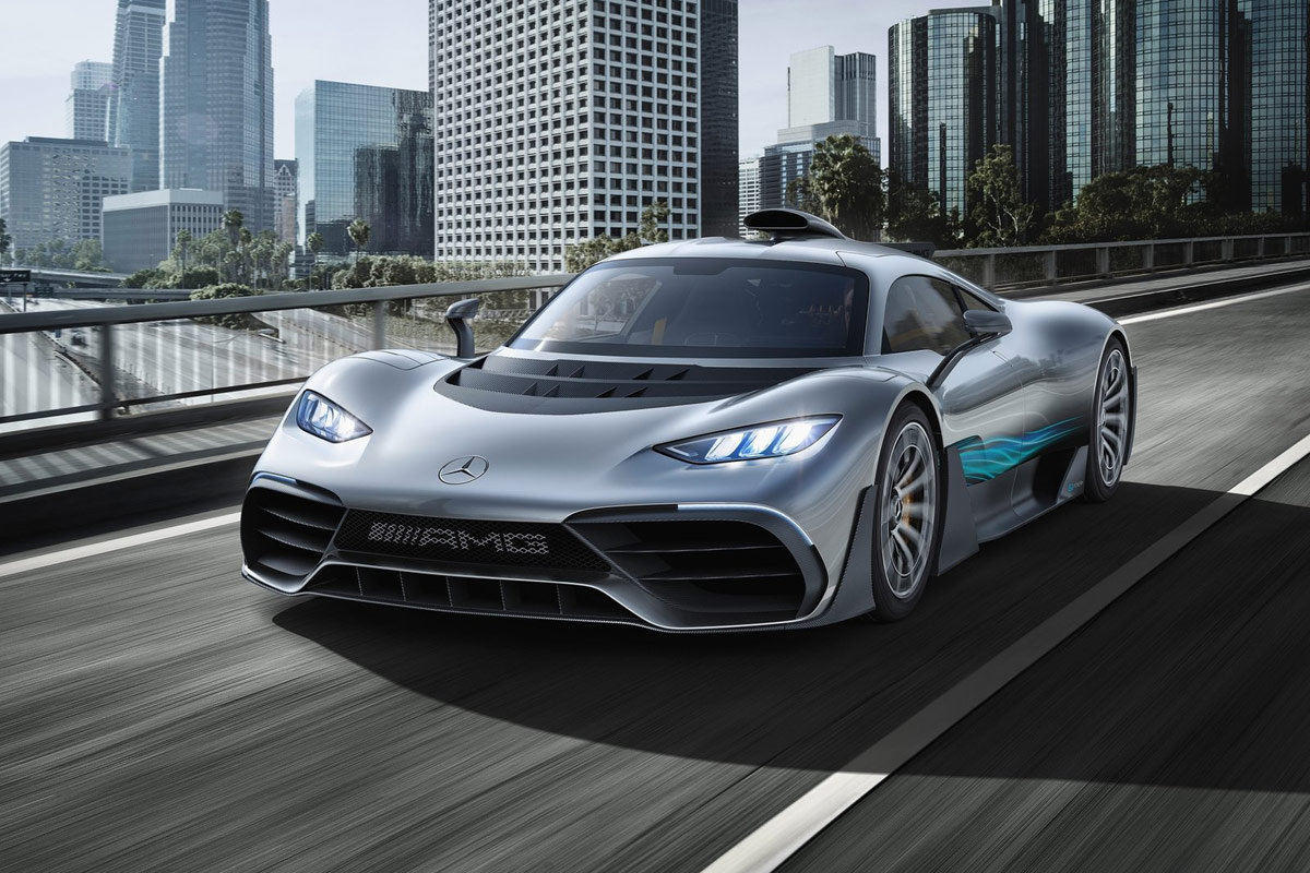 Mercedes-AMG Project ONE Concept: Hyper-Sportwagen mit über 1.000 PS
