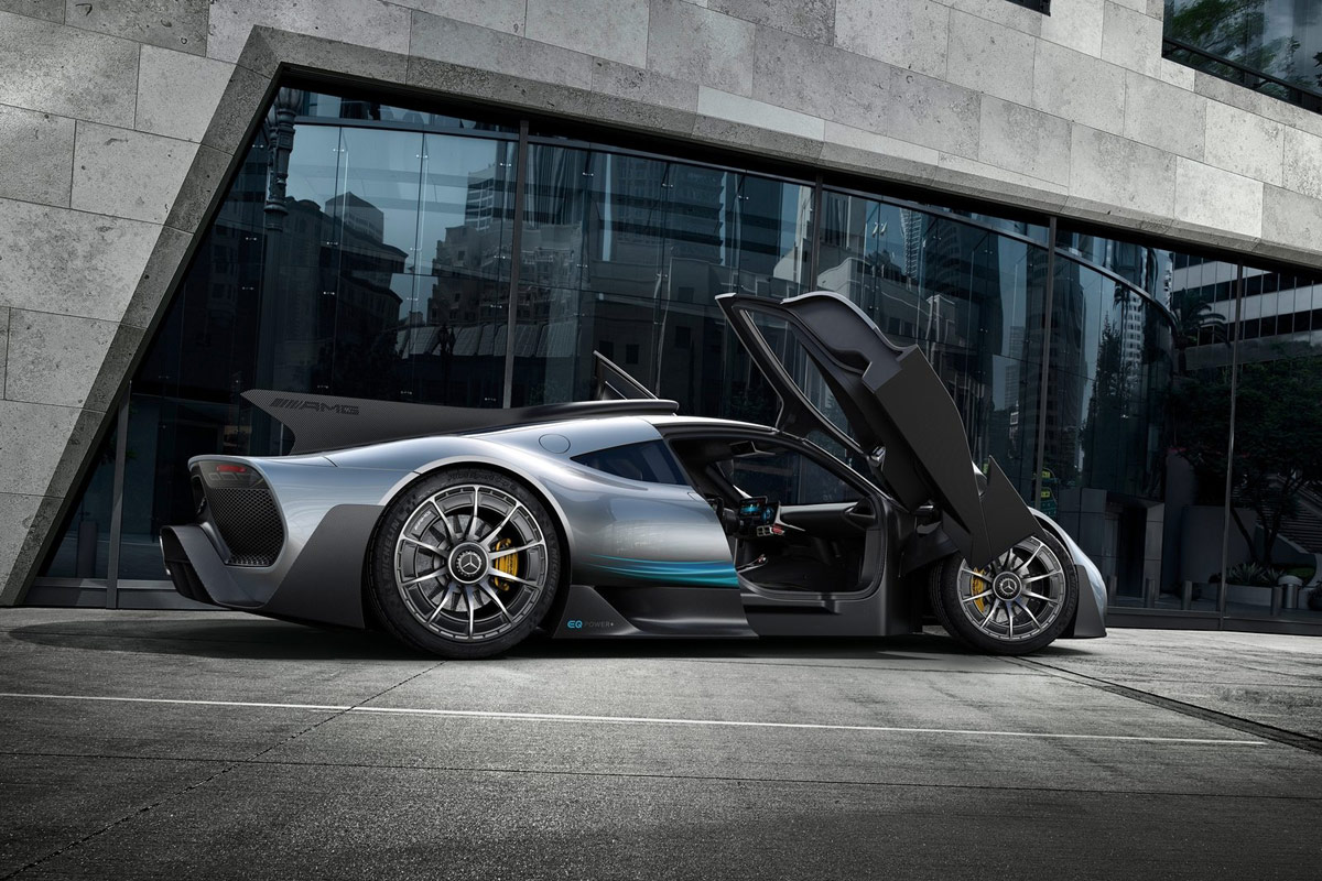 Mercedes-AMG Project ONE Concept: Hyper-Sportwagen mit über 1.000 PS