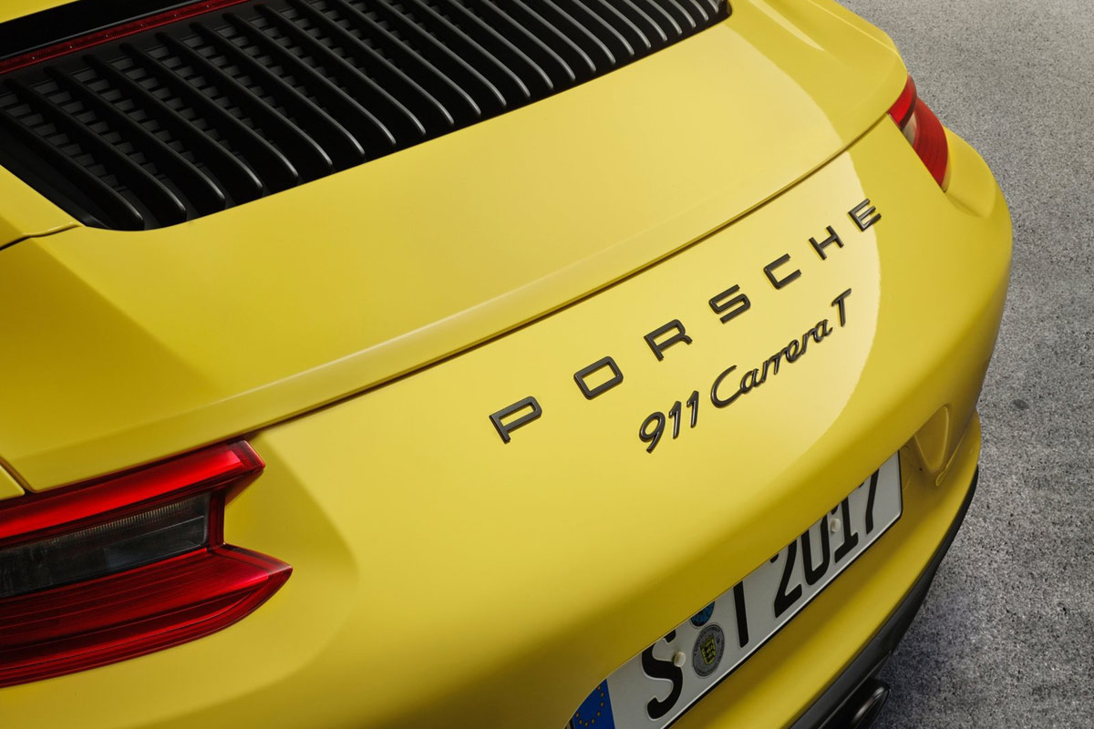 Porsche 911 Carrera T: Leichter und puristischer