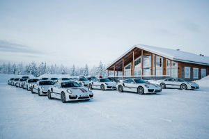 Porsche 911 turbo Wintertest