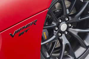 Dodge Viper GTS matt rot 2015