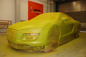 Audi R8 Karosserie Sprüh Folie Foliatec