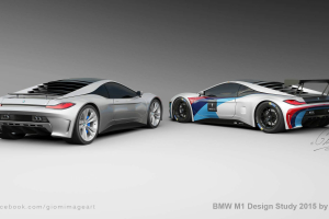BMW M1 Concept Giom Image Arts 2015