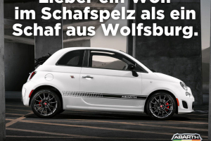 Vergleichende Werbung von Fiat 2015
