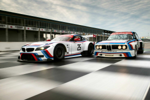 BMW Z4 GTLM meets BMW 3.0 CSL 2015