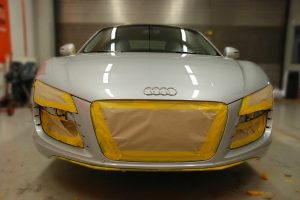 Audi R8 Karosserie Sprüh Folie Foliatec