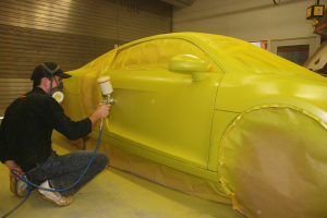 Audi R8 Karosserie Sprüh Folie Foliatec