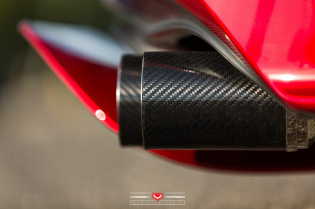 Lexus RC-F: Bodykit Rocket Bunny, Felgen Vossen Wheels