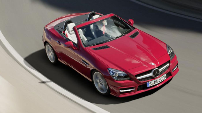 SmartTOP für den Mercedes SLK: Vier auf einen Streich