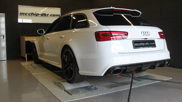 Mehr Dampf: Audi RS6 Avant von Mcchip-DKR