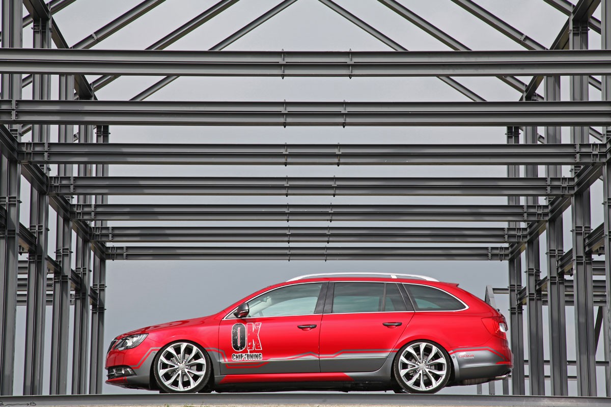 Skoda Superb Combi TDI OK Chiptuning 2013 12