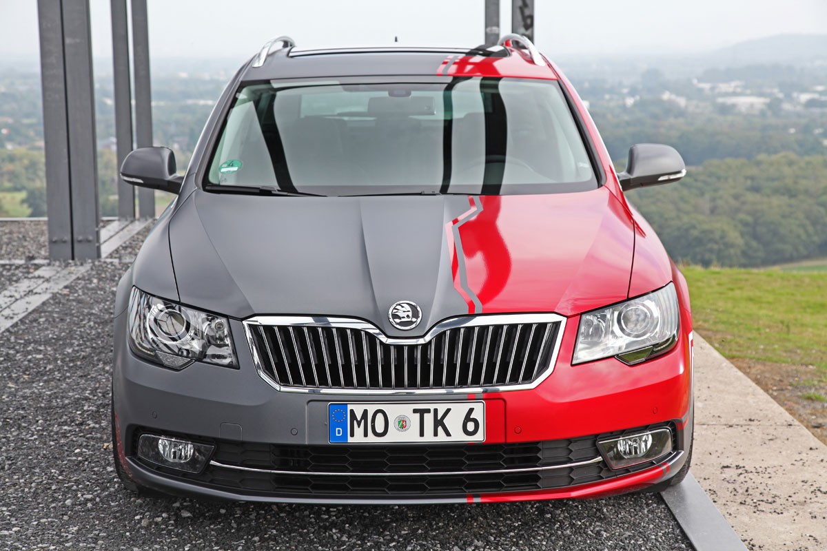 Skoda Superb Combi TDI OK Chiptuning 2013 14
