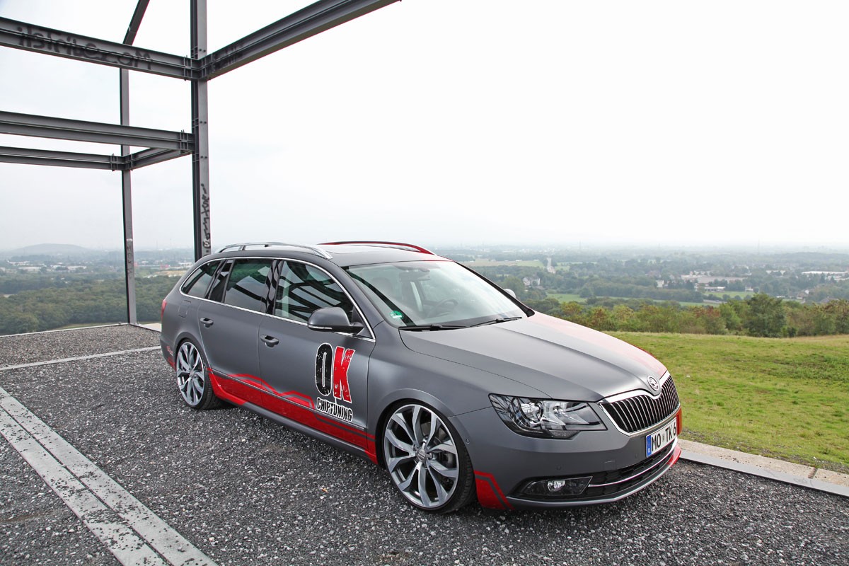 Skoda Superb Combi TDI OK Chiptuning 2013 15