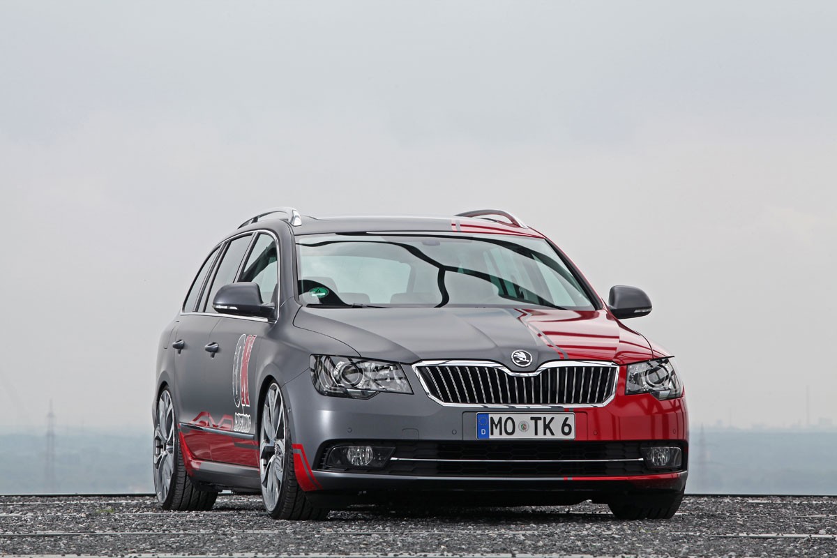 Skoda Superb Combi TDI OK Chiptuning 2013 8
