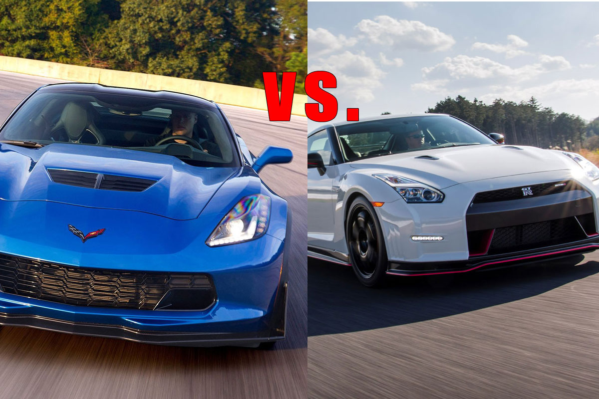 Vergleichstest: Corvette Z06 vs. GT-R Nismo