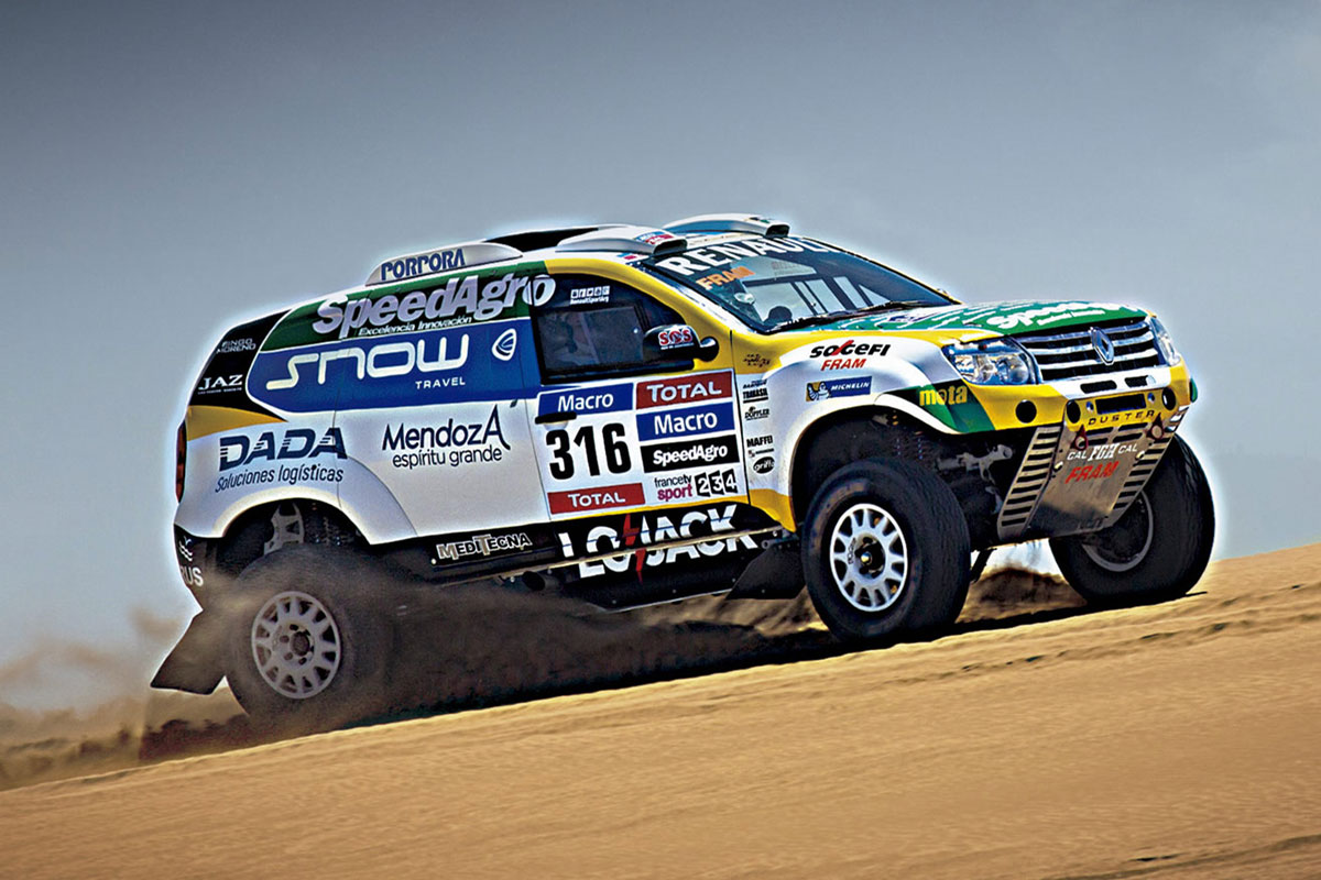 Dacia Duster überzeugt bei der Rallye Dakar 2015