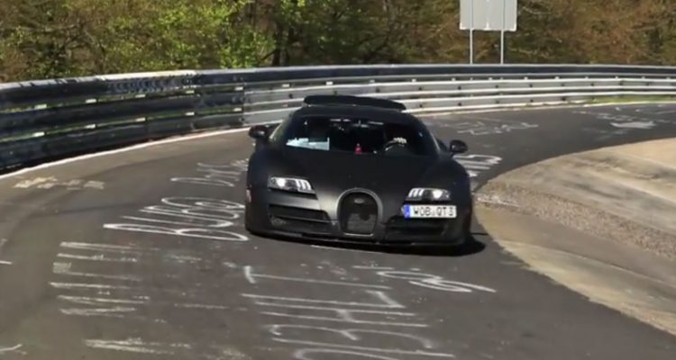 Bugatti Veyron 2016: Erste Tests auf der Nordschleife