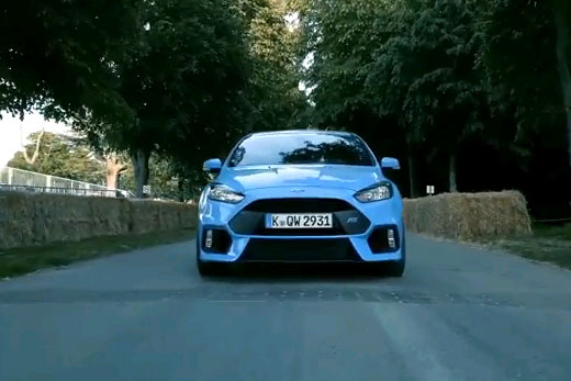 Ford schickt neuen Focus RS zum Festival of Speed (Video)