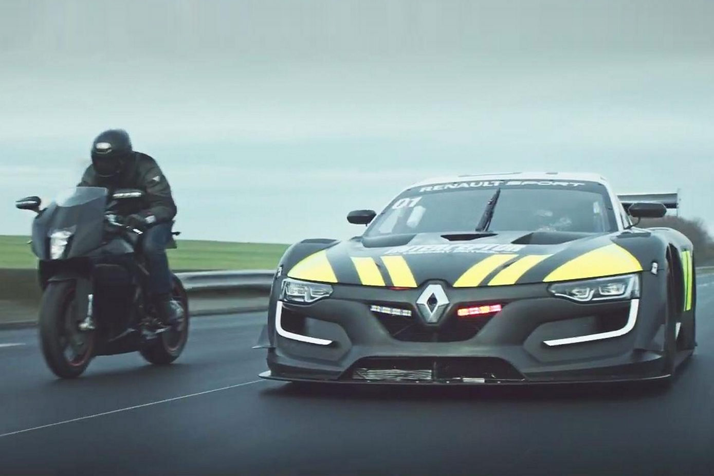 Renault R.S. 01 Interceptor: Reinrassiger Racer als Polizei-Wagen