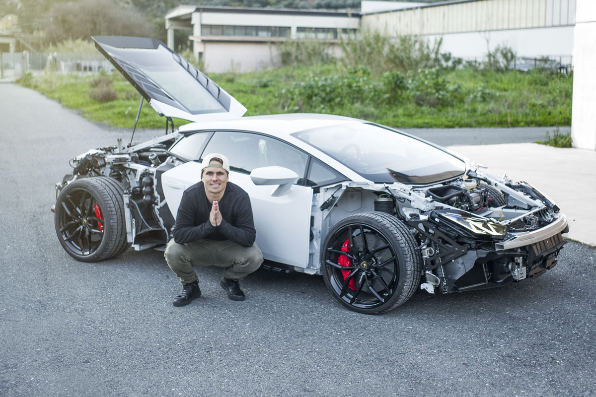 Jon Olsson: Umbau des Lamborghini Huracan hat begonnen