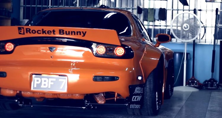 Video: Rocket Bunny Mazda RX-7