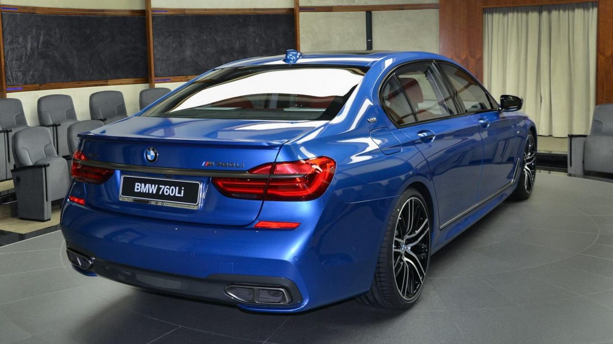 Blauer Riese – BMW M760Li xDrive in Estoril Blau