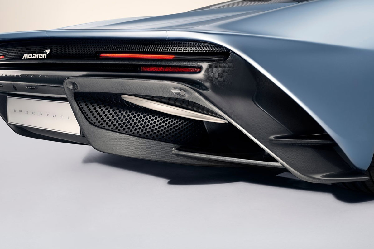 Kunstwerk auf vier Rädern: Der McLaren Speedtail