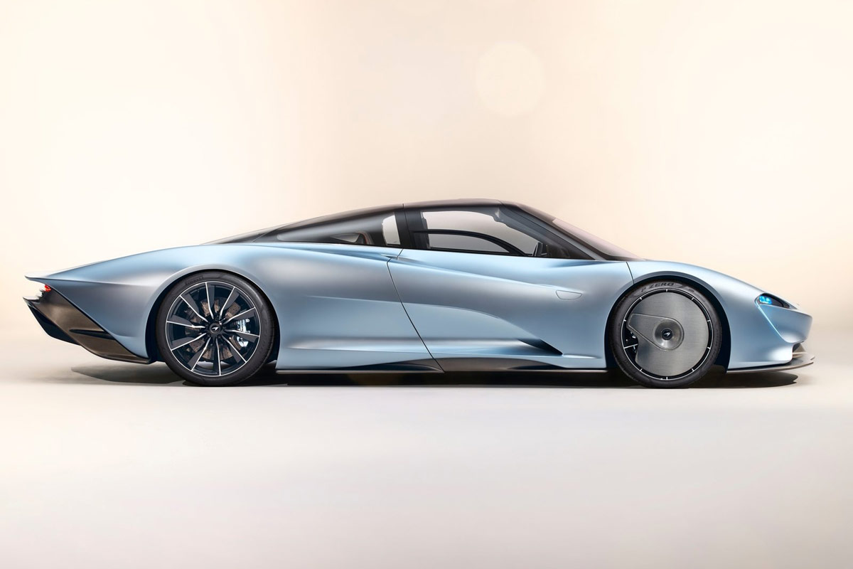 Kunstwerk auf vier Rädern: Der McLaren Speedtail