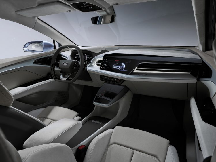 Schöne Audis heißen e-tron: der Audi Q4 e-tron concept