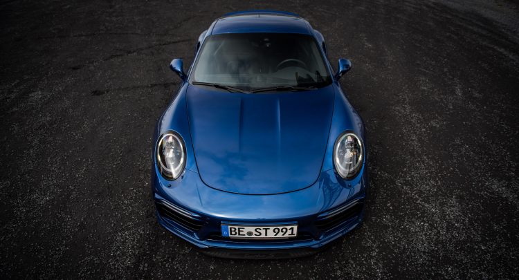 Porsche 991 Turbo S BLUE ARROW von edo competition