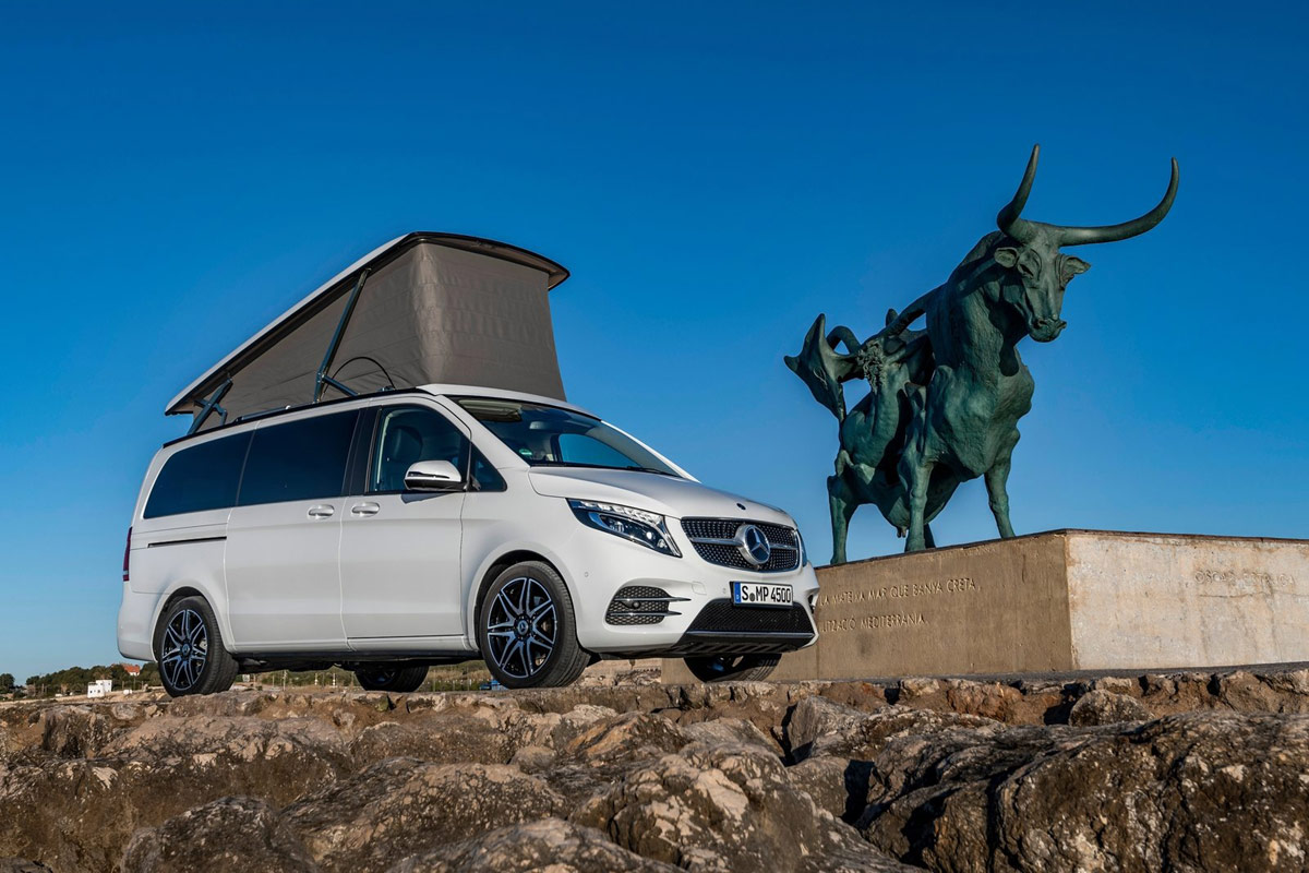 Mercedes-Benz Marco Polo: 2019er V-Klasse-Camper mit bis zu 239 PS
