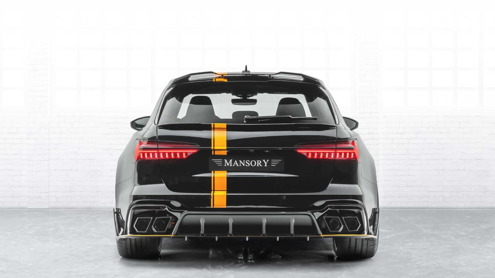 Mansory Audi RS6 Avant: schwarz, breit, stark