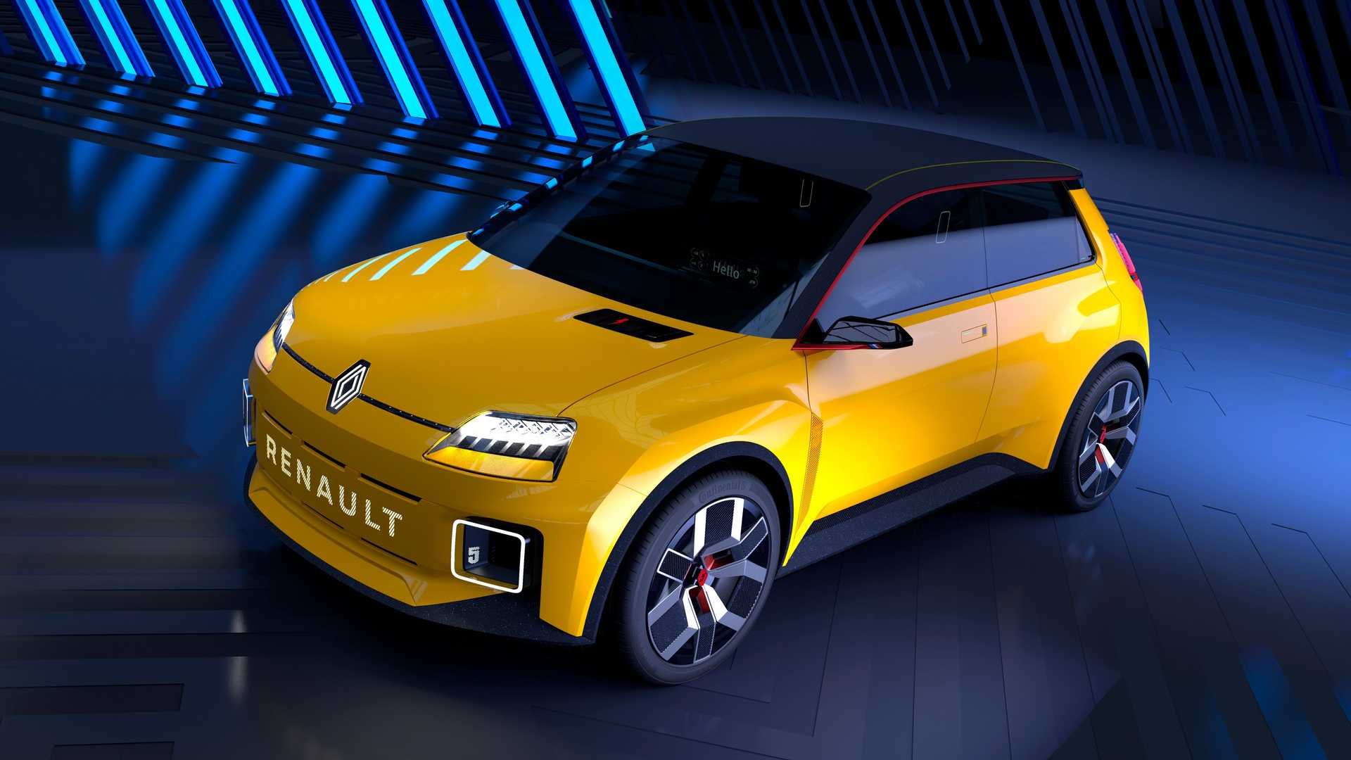 Renault 5 Concept 2021: Cooler Retro-Stromer