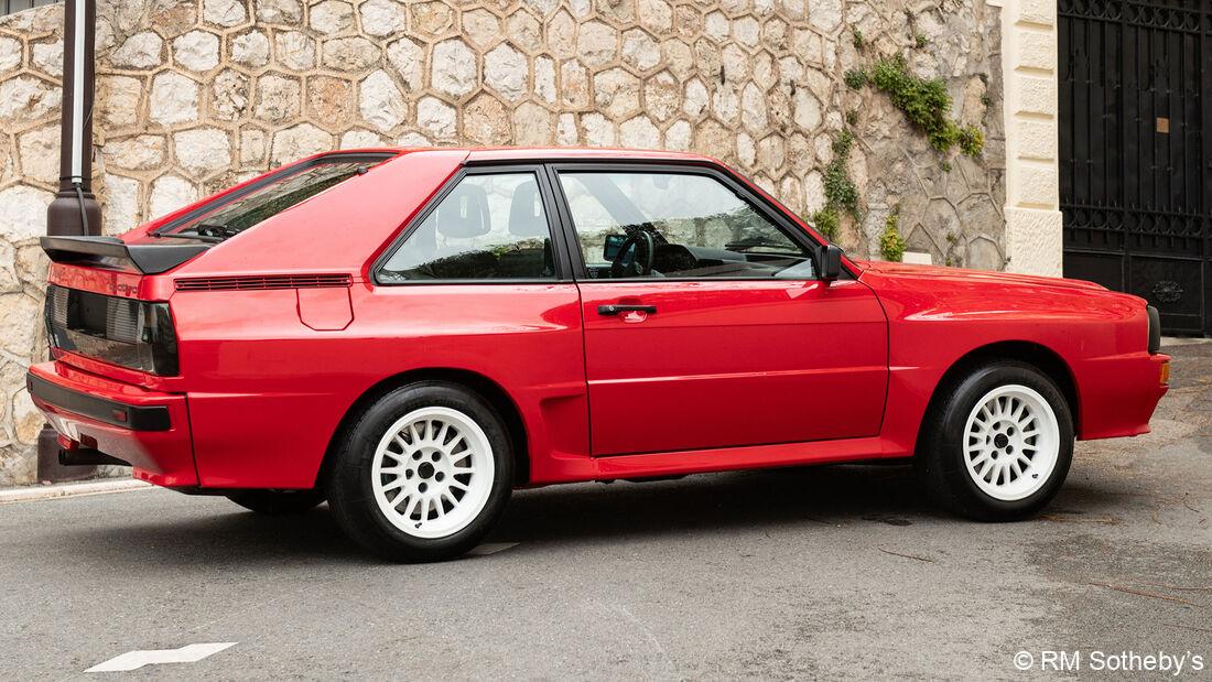 Audi Sport Quattro von 1984 wird versteigert: Rekordsumme erwartet