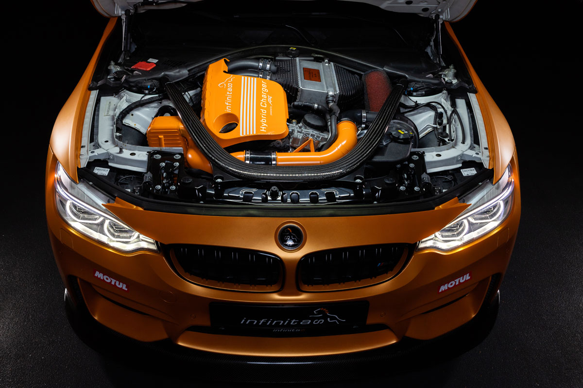 Hybrid-Charger-System von Infinitas: 1.000 PS für BMW M2, M3 und Co.