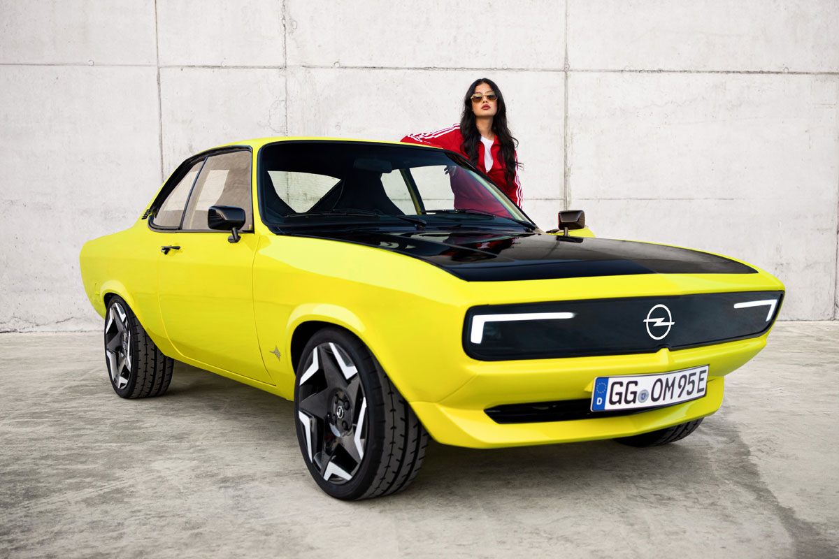 Opel Manta GSe ElektroMOD: Elektrische Neuinterpretation