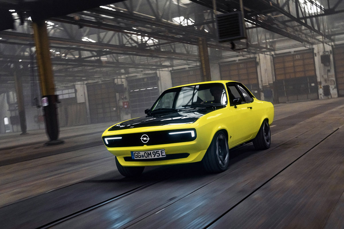 Opel Manta GSe ElektroMOD: Elektrische Neuinterpretation