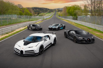 Im Video: Bugatti Chiron mit 417 km/h auf der Autobahn A2