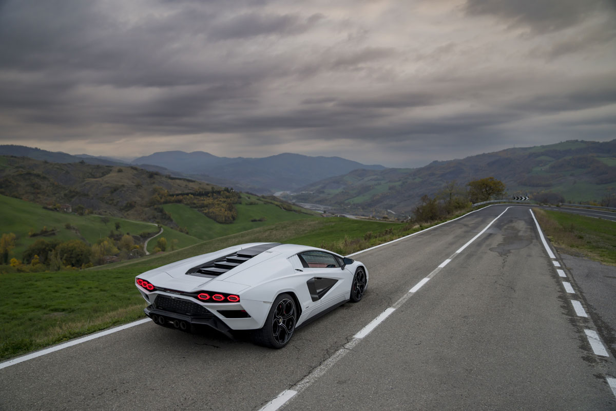 Livebilder vom Lamborghini Countach LPI 800-4