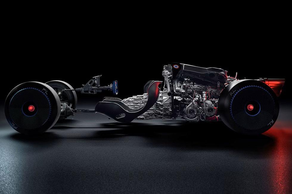 Bugatti Bolide: Neue Bilder vom radikalen Tracktool