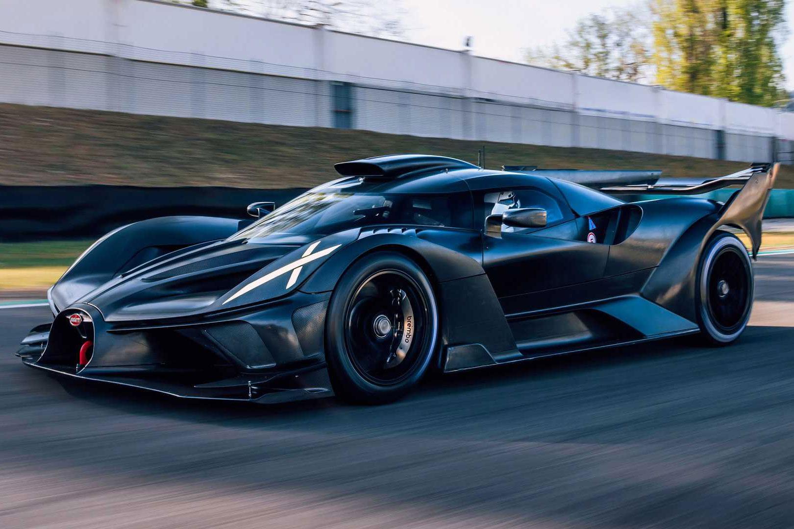Bugatti Bolide: Neue Bilder vom radikalen Tracktool