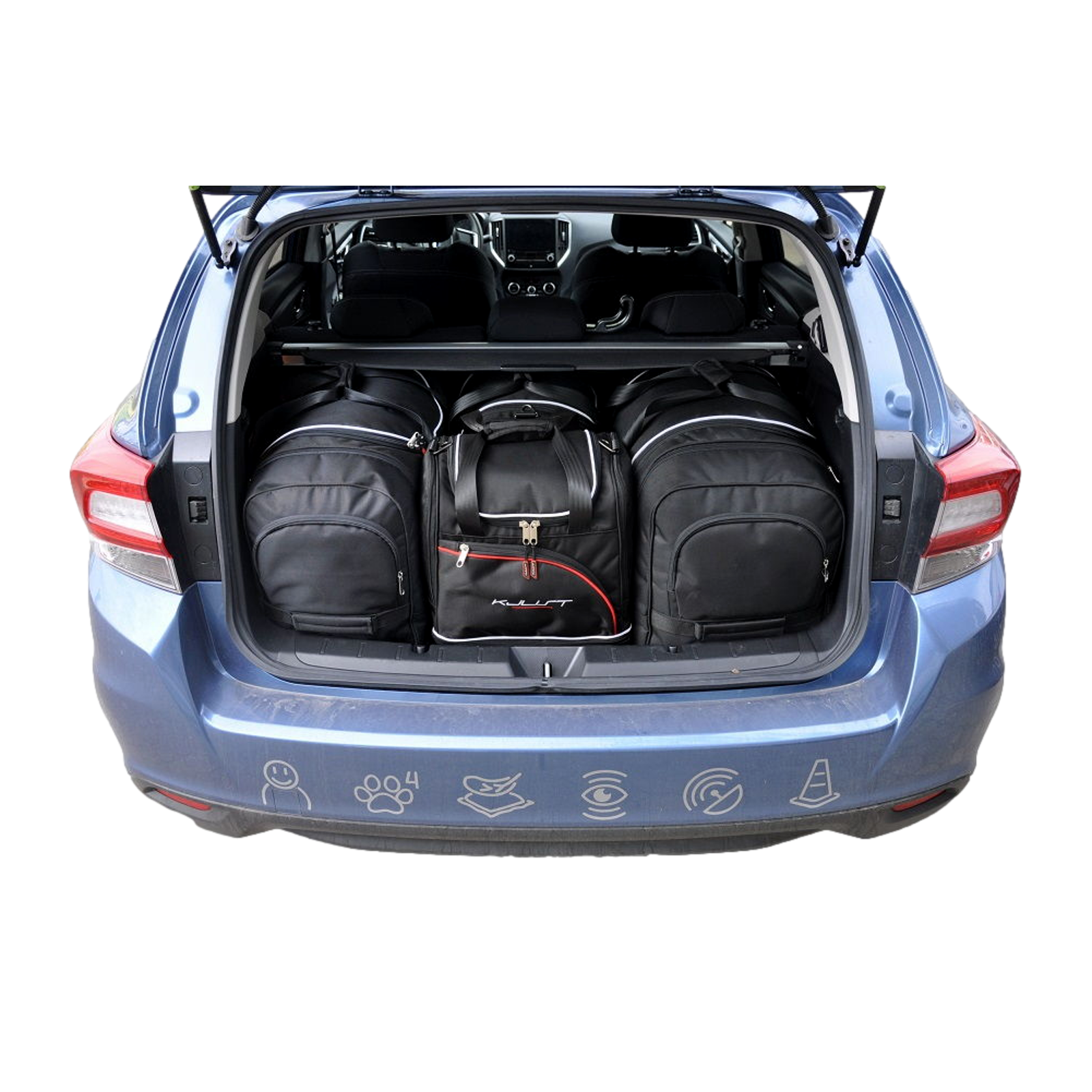 Kofferraumtaschen Set - SUBARU IMPREZA Schrägheck