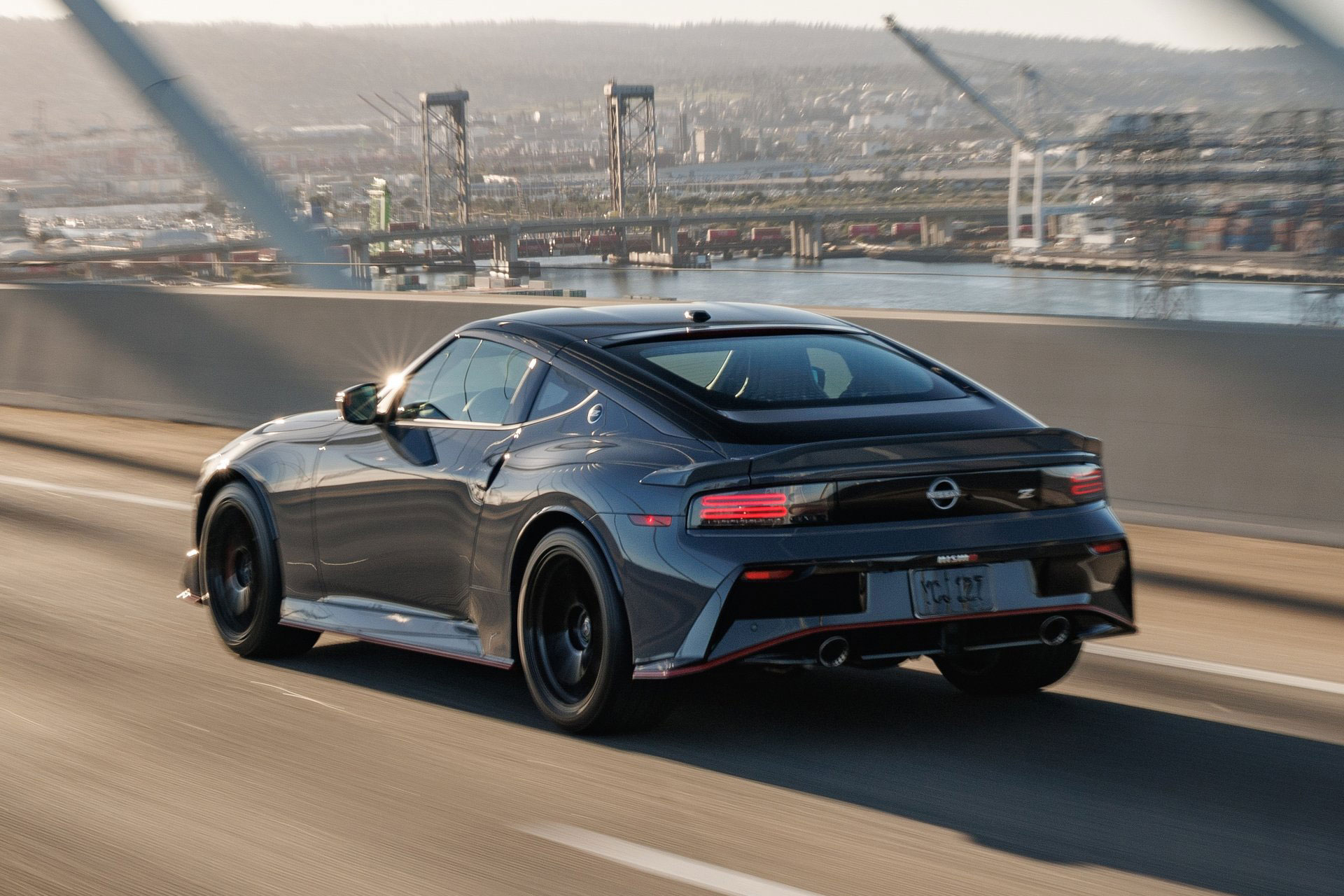 Interior del Nissan Z Nismo