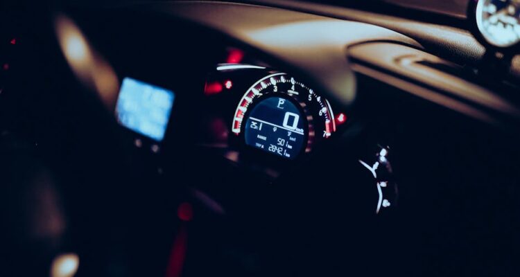 Cockpit im Auto