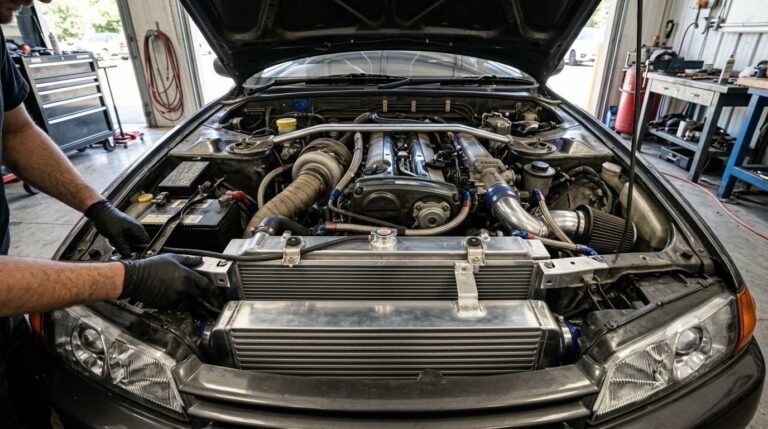 Motorraum Tetris